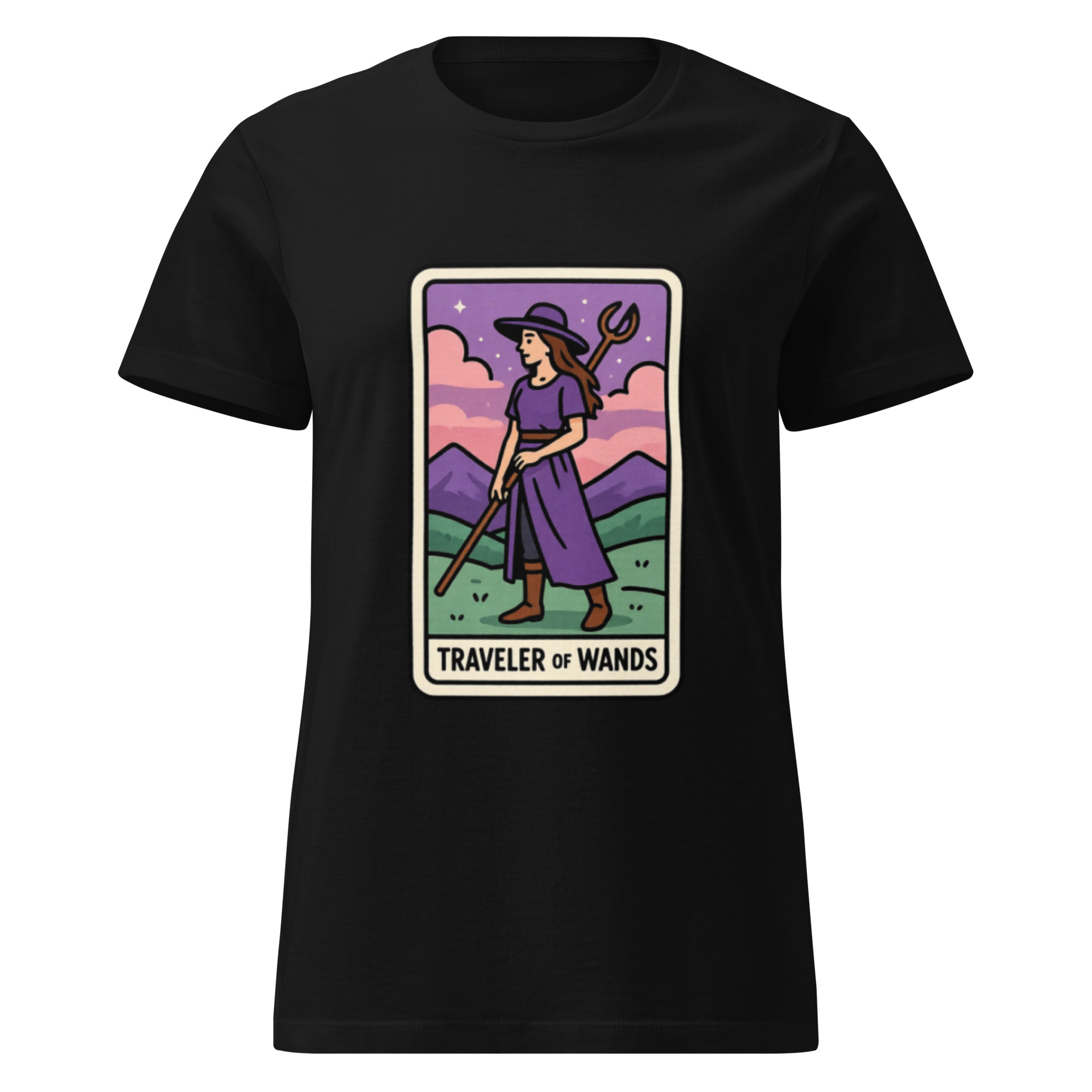 Traveler of Wands Logo T-Shirt - Image 2