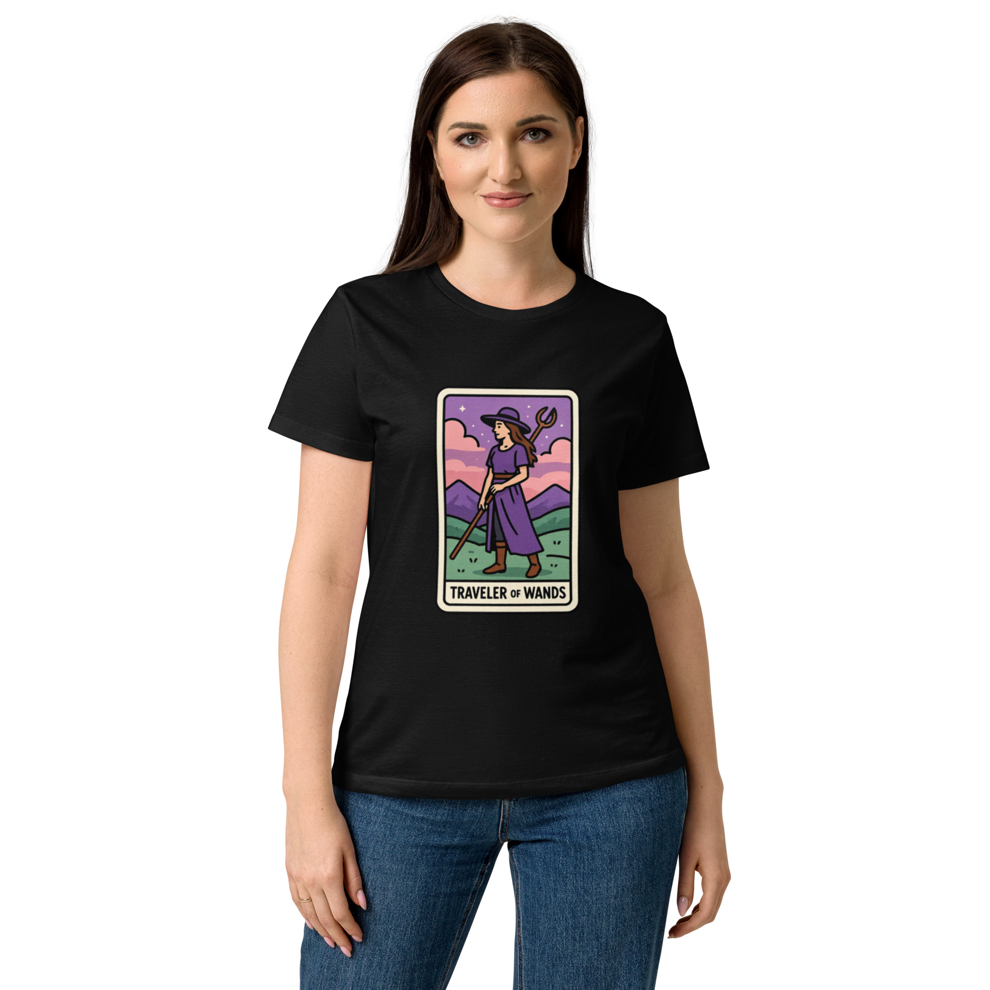 Traveler of Wands Logo T-Shirt - Image 6