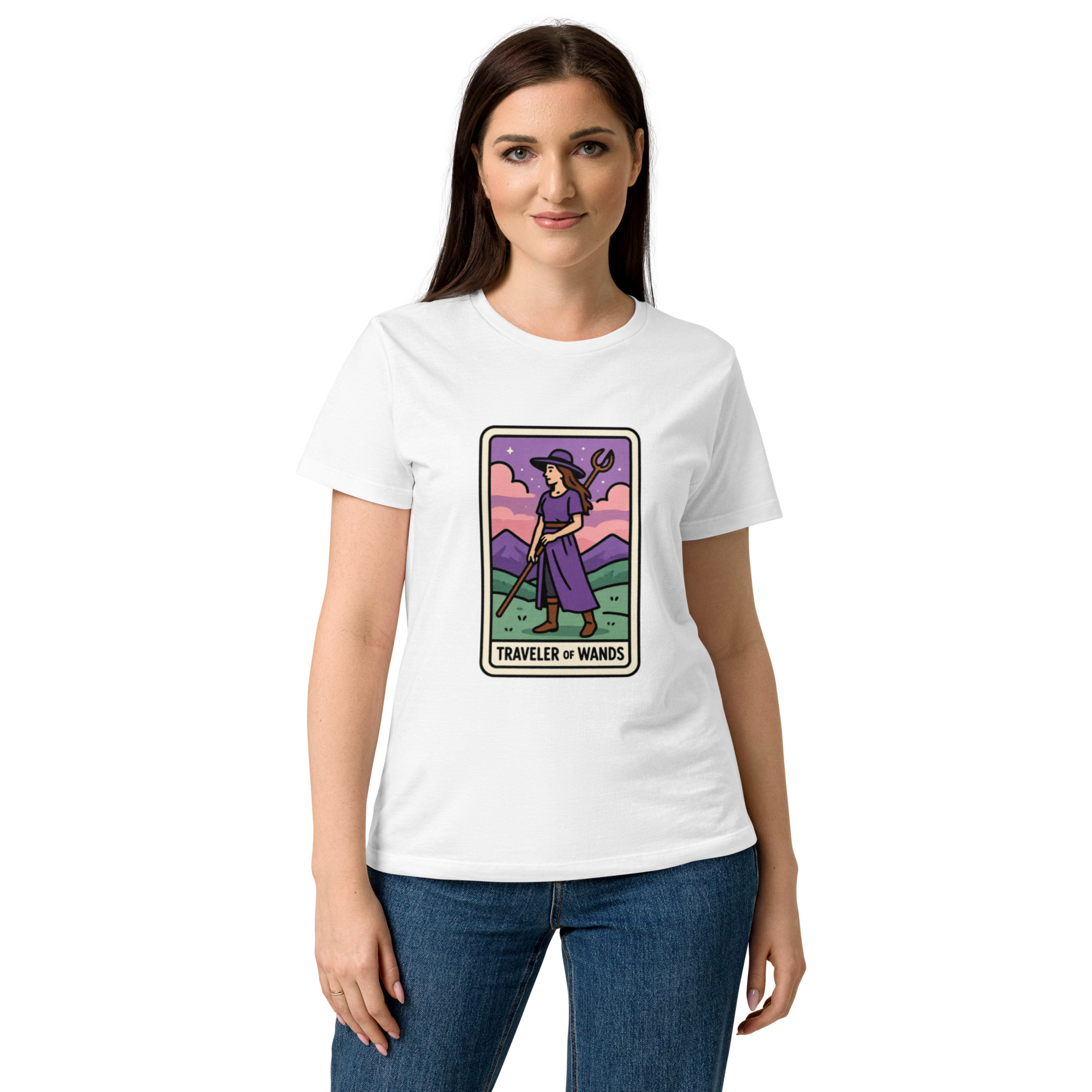 Traveler of Wands Logo T-Shirt - Image 7